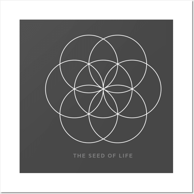 The Seed of Life Wall Art by ultradesign